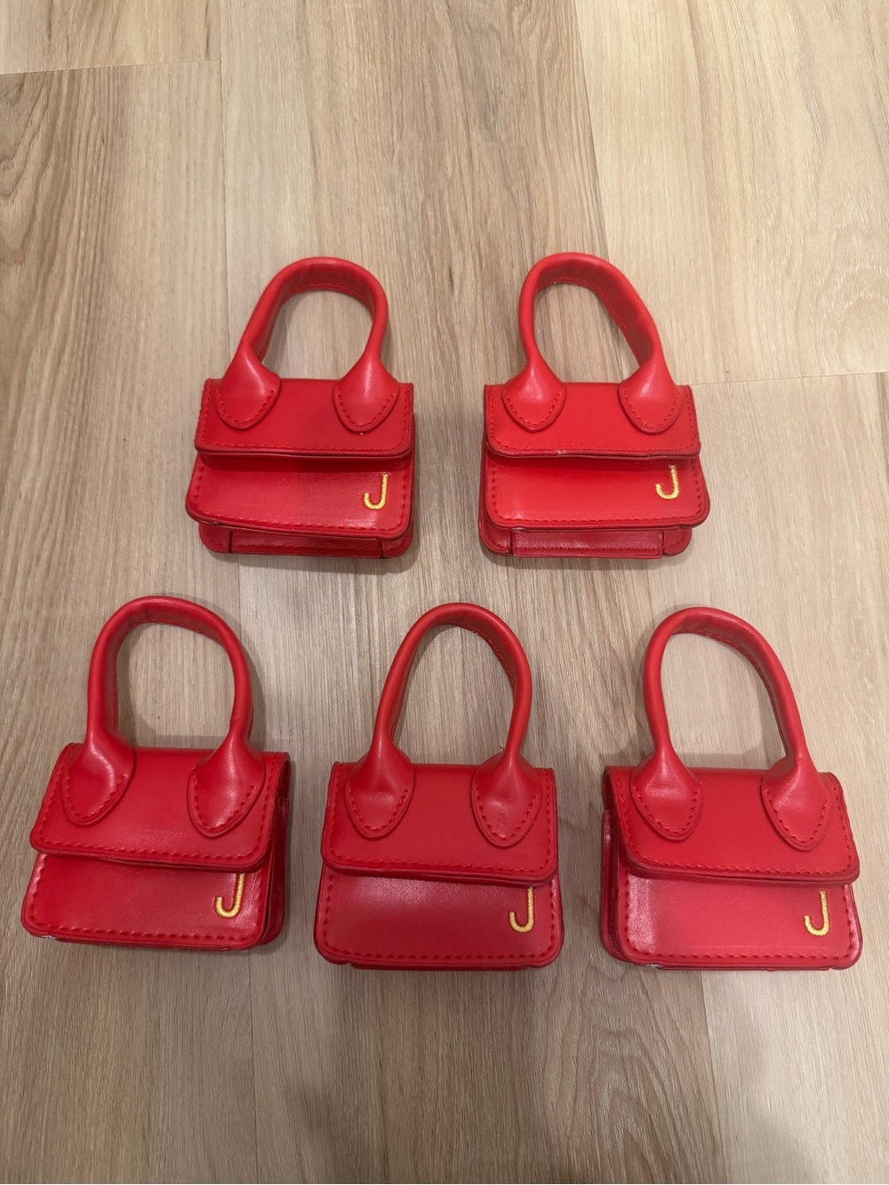 Mini red j bags brand new